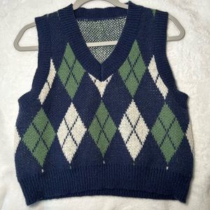 Romwe knitted vest